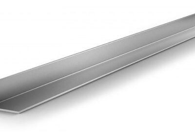 Perfil de alumínio arremate de esquadria