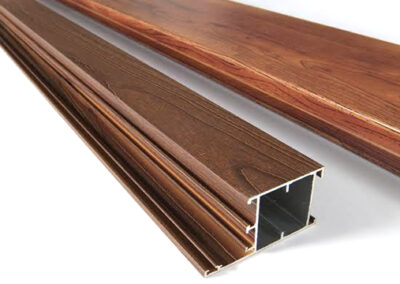 perfil ripado de alumínio