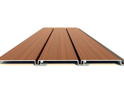 perfil ripado de alumínio