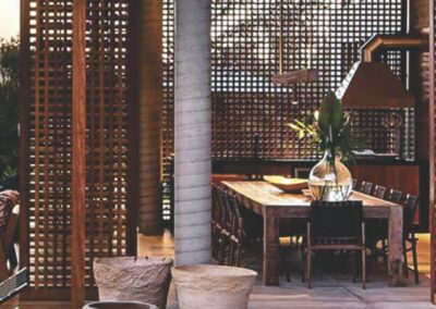 perfil muxarabi de aluminio